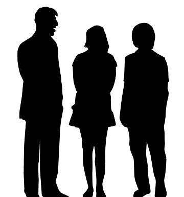 Inicio png transparent silhouette people graphy people talking s public relations human social group thumbnail removebg preview